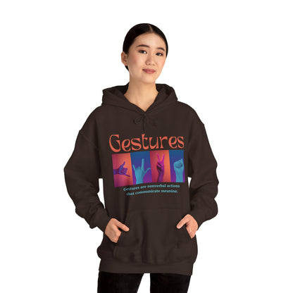 Gestures Unisex Heavy Blend™ Hooded Sweatshirt