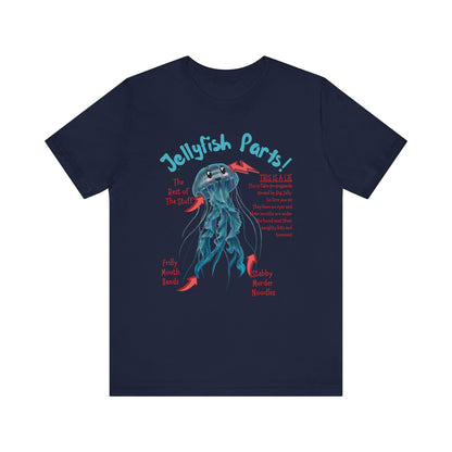 Jellyfish Parts Unisex Jersey Short Sleeve Tee