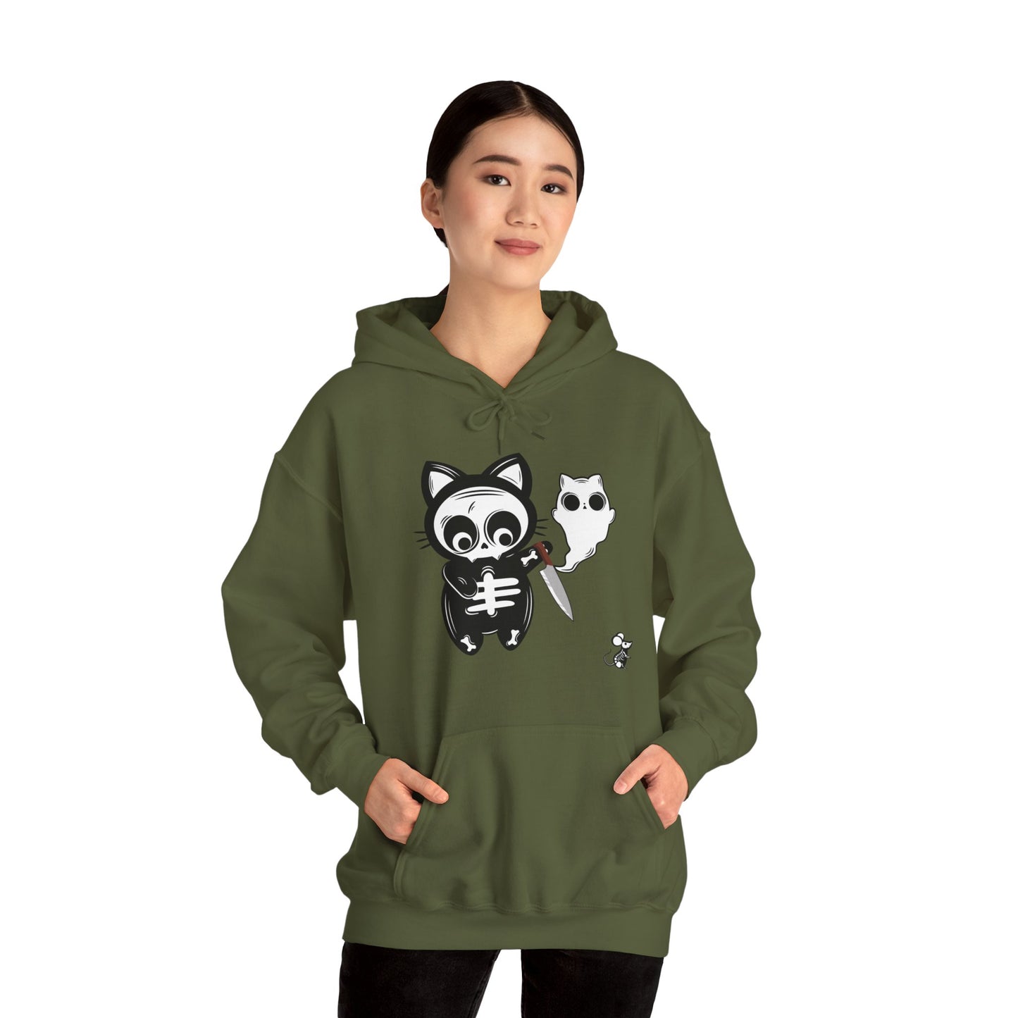 Killer Kitties Unisex Heavy Blend™ Hooded Sweatshirt