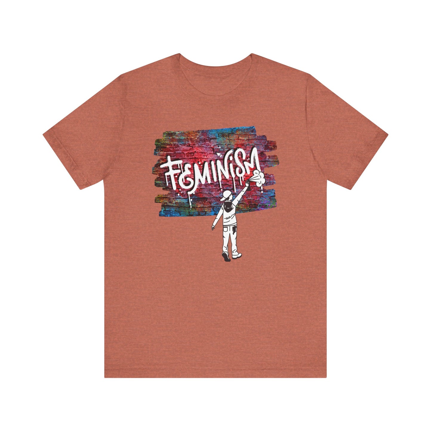 Graffiti Feminism Unisex Jersey Short Sleeve Tee