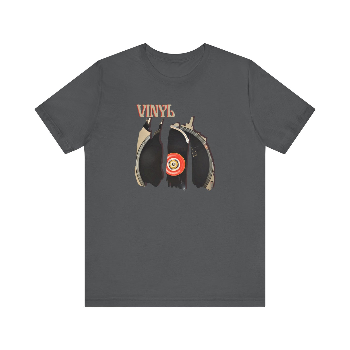 Vinyl Unisex Jersey Short Sleeve Tee