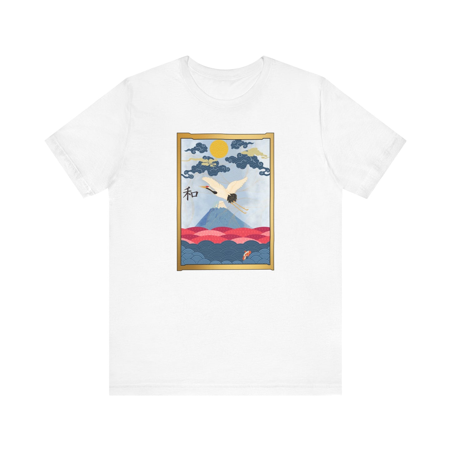 Crane Unisex Jersey Short Sleeve Tee