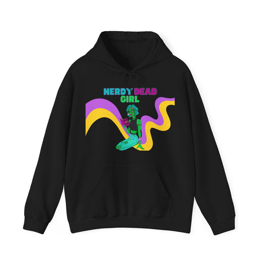 Nerdy Dead Girl Unisex Heavy Blend™ Hooded Sweatshirt