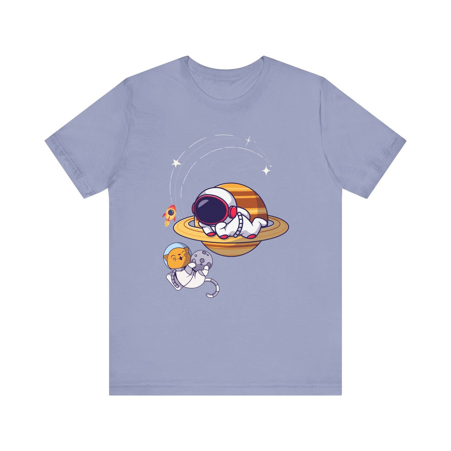 Astro Kitty Unisex Jersey Short Sleeve Tee