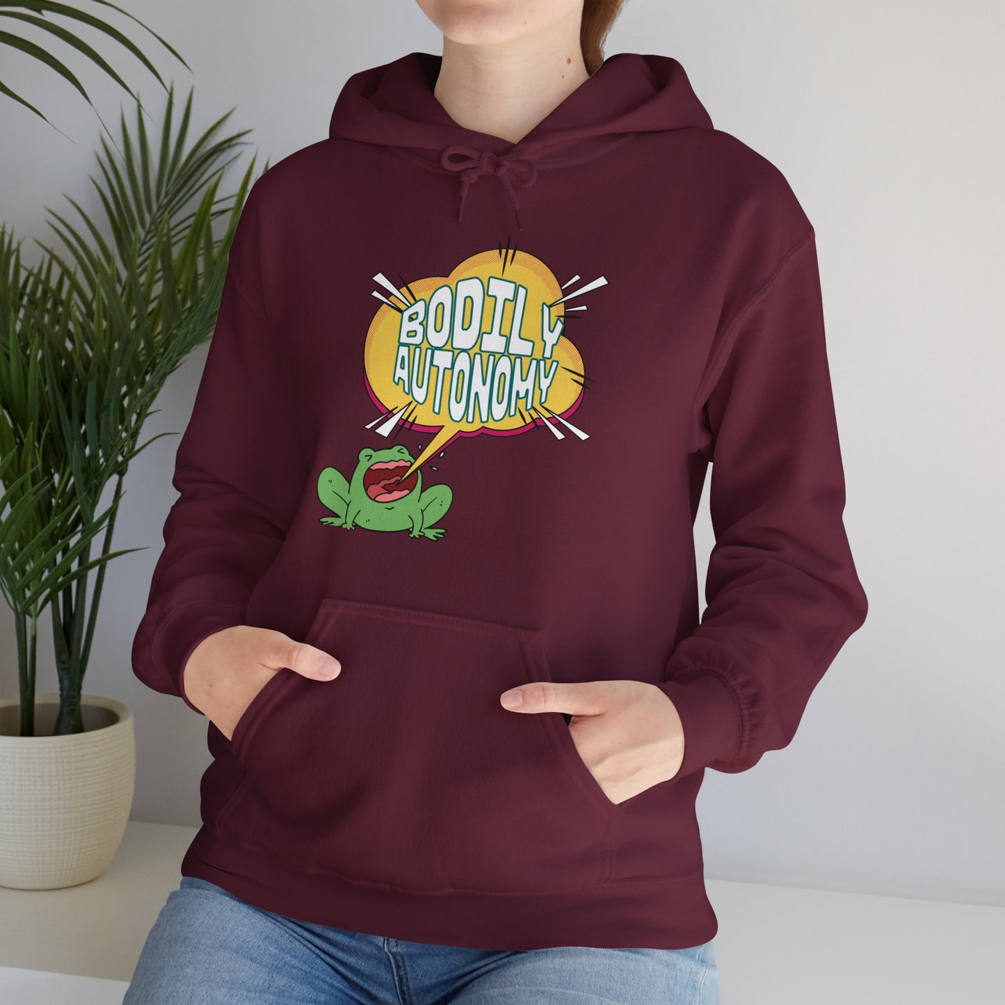 Bodily Autonomy Unisex Heavy Blend™ Hooded Sweatshirt