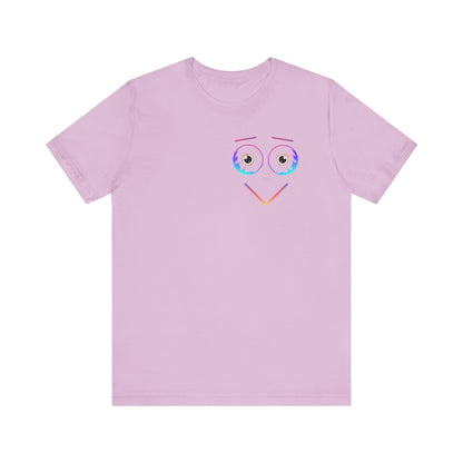 Neon Happy Face Unisex Jersey Short Sleeve Tee