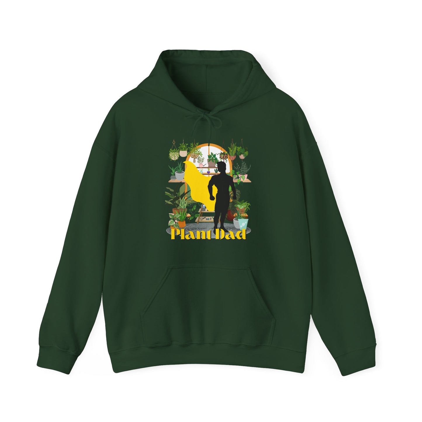 Plant Dad! Unisex Heavy Blend™ Hooded Sweatshirt