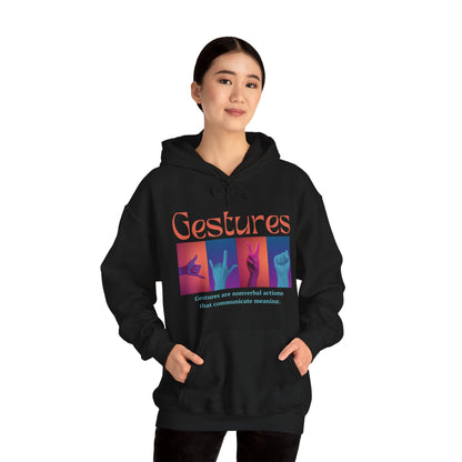 Gestures Unisex Heavy Blend™ Hooded Sweatshirt