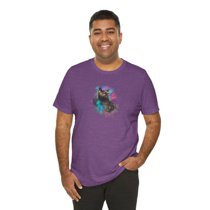 A Nebulous Mouse Kitty Unisex Jersey Short Sleeve Tee