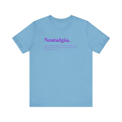 Nostalgia Unisex Jersey Short Sleeve Tee