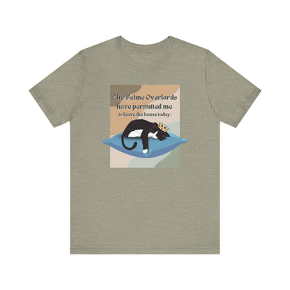 Feline Overlords Unisex Jersey Short Sleeve Tee