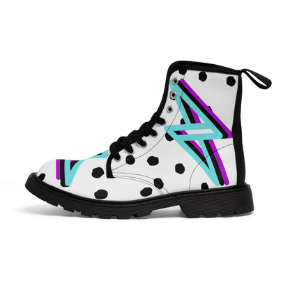 Bolts & Dots Women's Canvas Boots