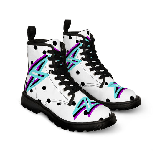 Bolts & Dots Men's Canvas Boots