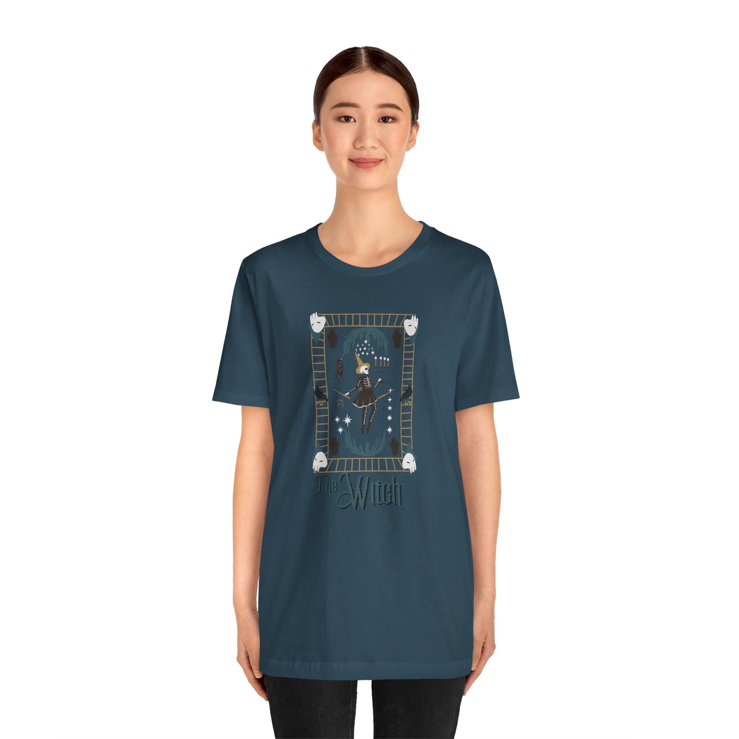 The Witch - Tarot Style Unisex Jersey Short Sleeve Tee