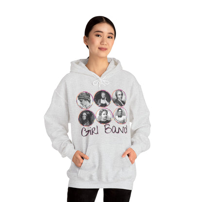 Girl Band - Famous Female Scientists Unisex Heavy Blend™ Hooded Sweatshirt