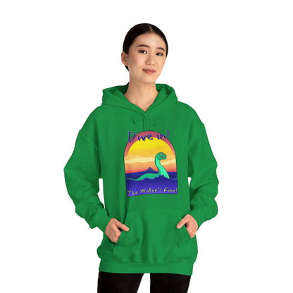 Dive In! Unisex Heavy Blend™ Hooded Sweatshirt