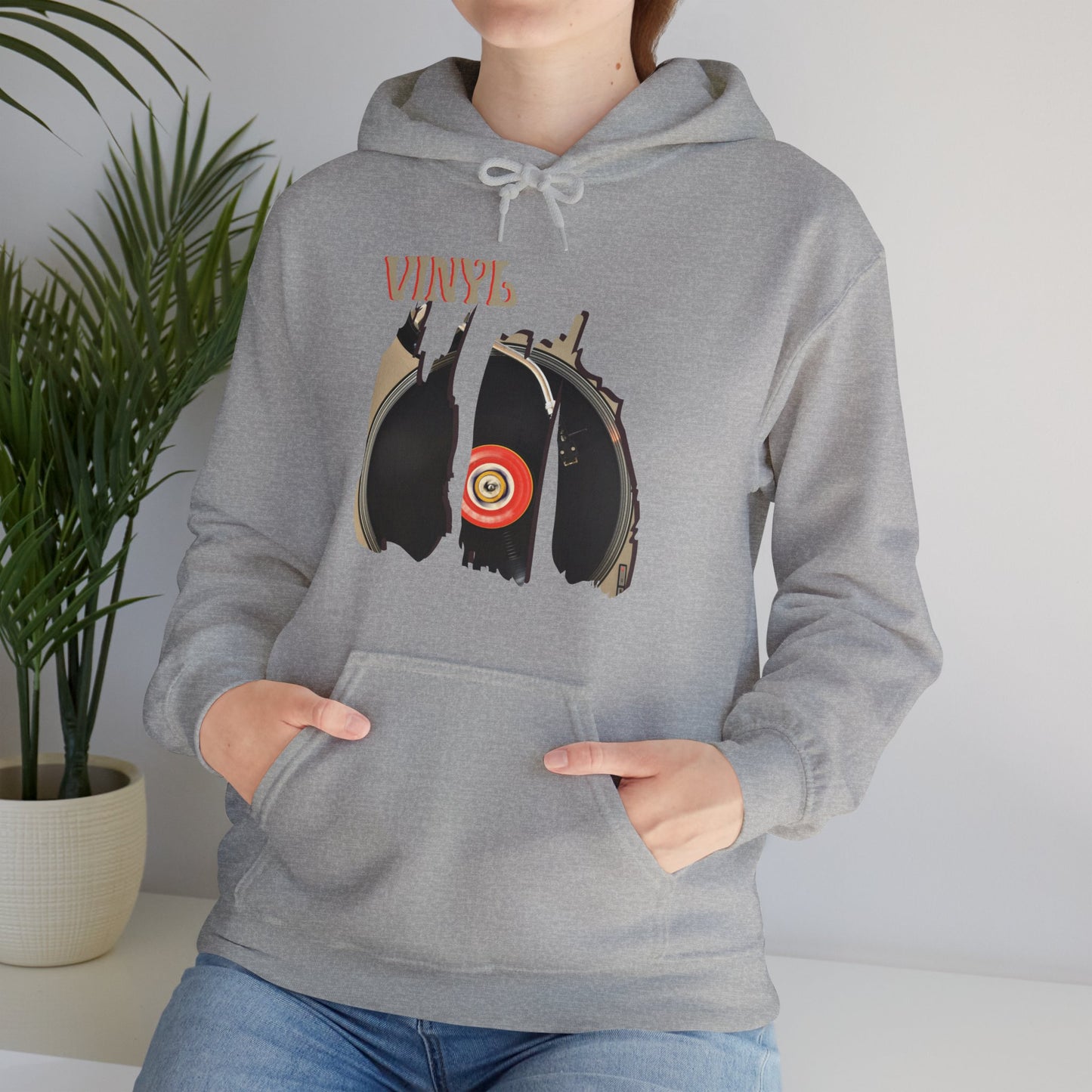 Vinyl Unisex Heavy Blend™ Hooded Sweatshirt