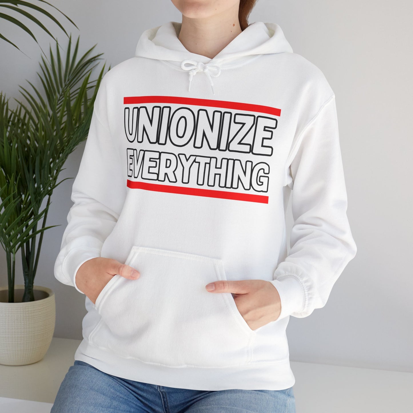 Unionize Everything! Unisex Heavy Blend™ Hooded Sweatshirt