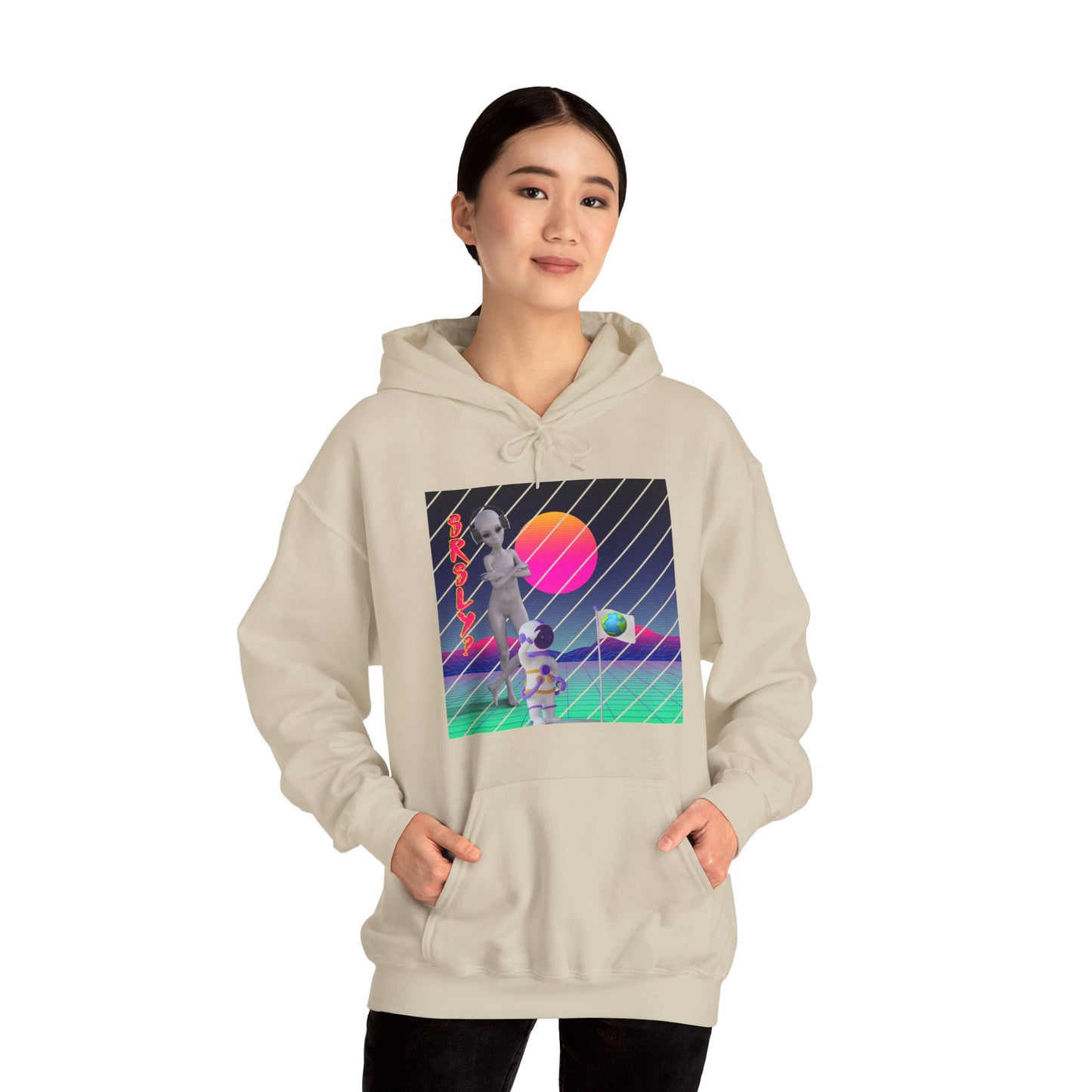 Interstellar Colonizer Unisex Heavy Blend™ Hooded Sweatshirt