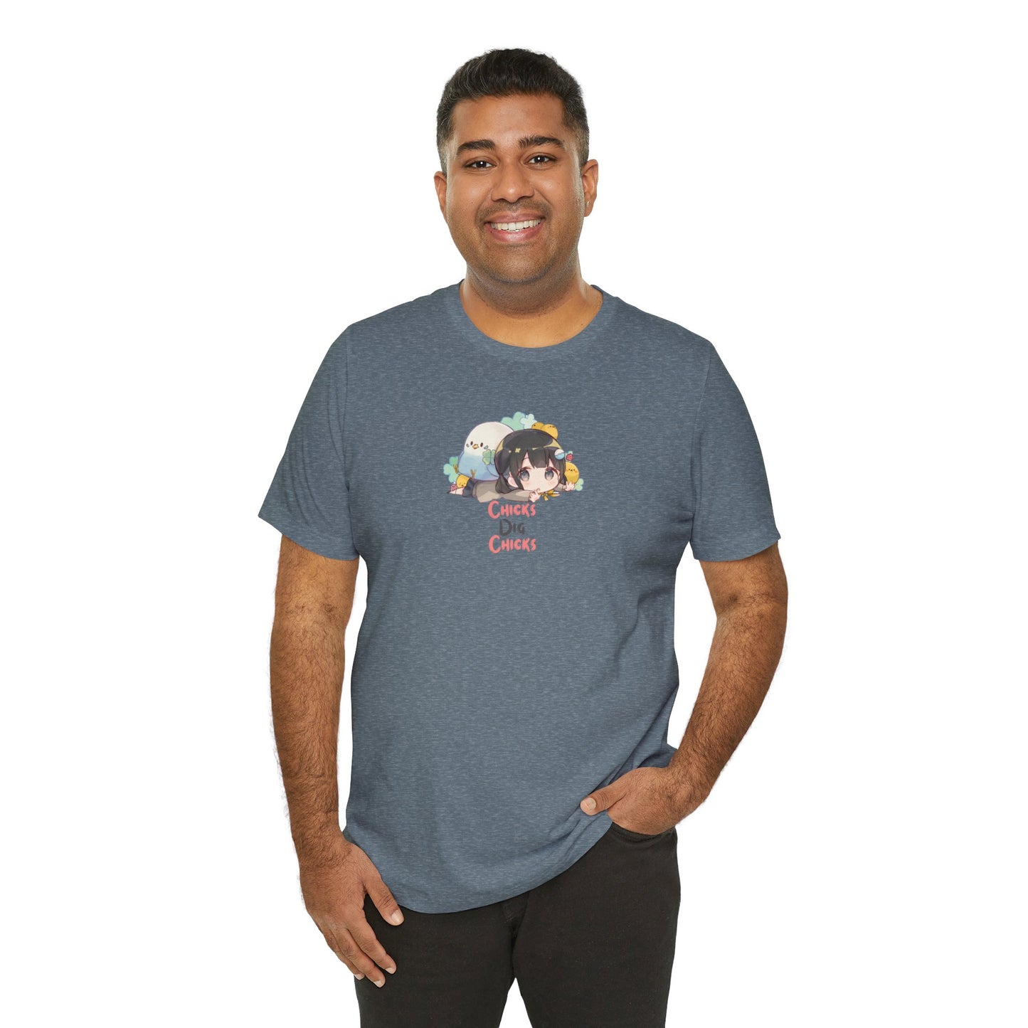 Chicks Dig Chicks Unisex Jersey Short Sleeve Tee