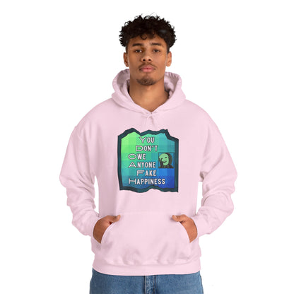 Fake Happiness Unisex Heavy Blend™ Hooded Sweatshirt