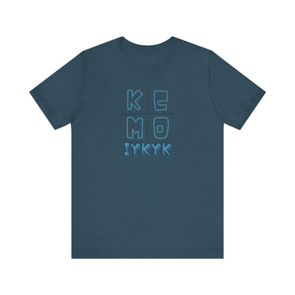 KCMO IYKYK 6 Unisex Jersey Short Sleeve Tee