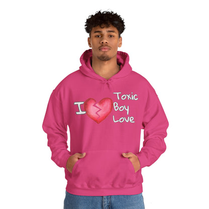 Toxic Boy Love Unisex Heavy Blend™ Hooded Sweatshirt