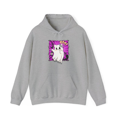 Boo Kitty Unisex Heavy Blend™ Hooded Sweatshirt