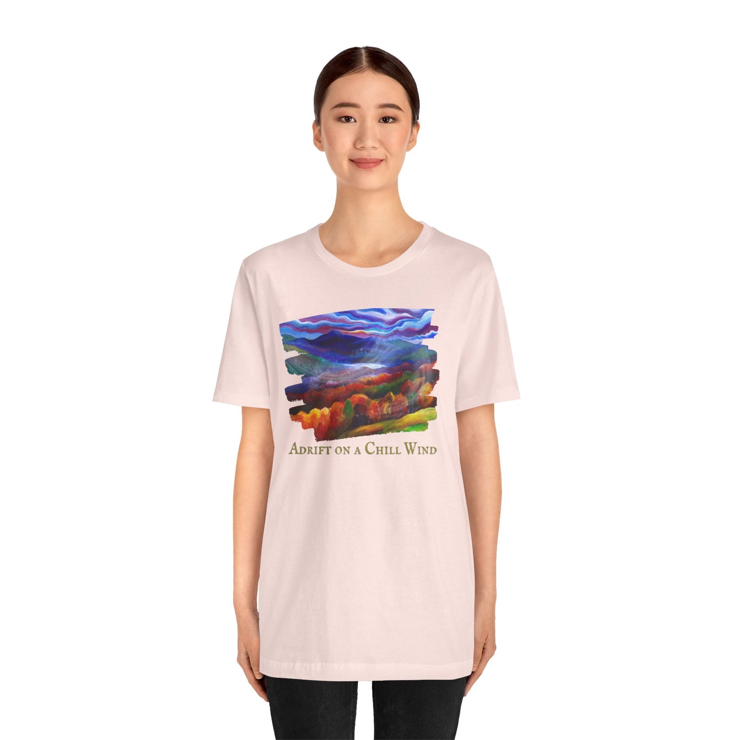 Adrift on a Chill Wind Unisex Jersey Short Sleeve Tee