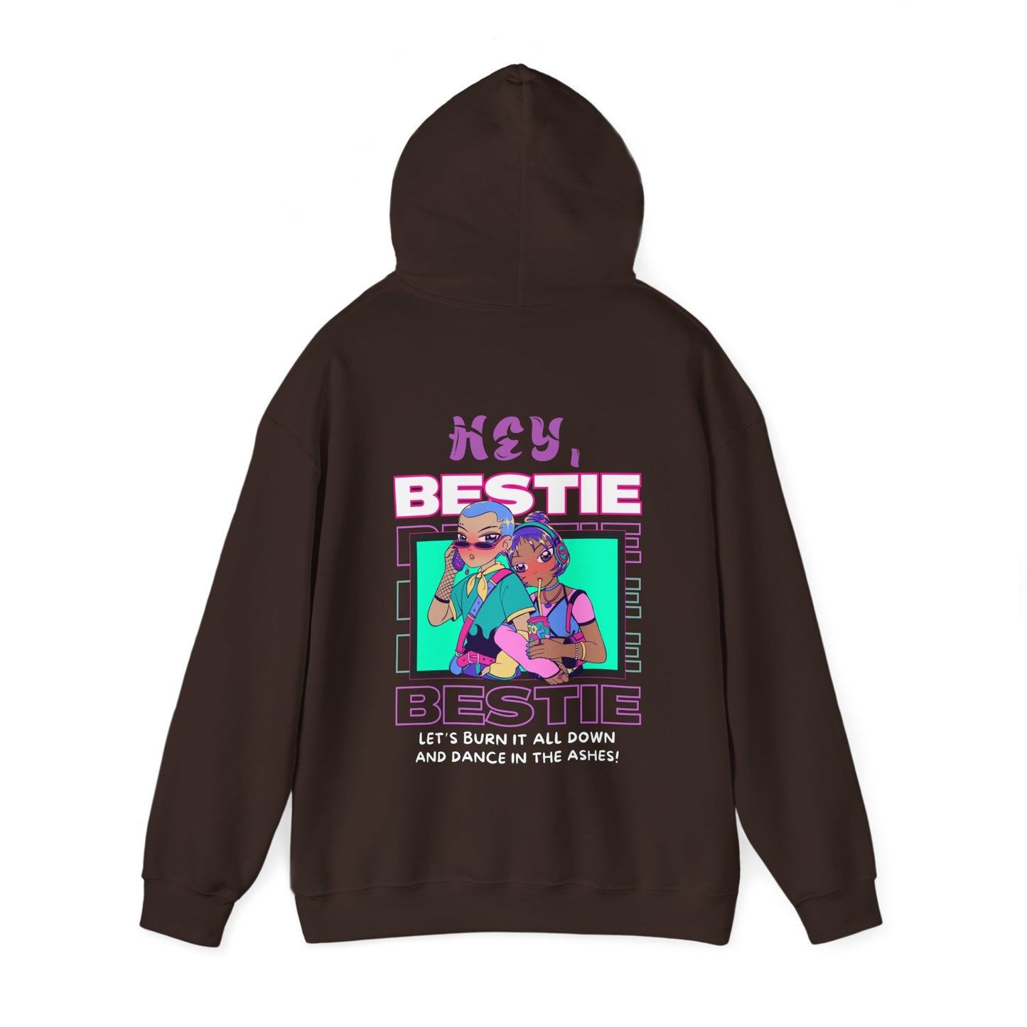 Hey, Bestie...Unisex Heavy Blend™ Hooded Sweatshirt