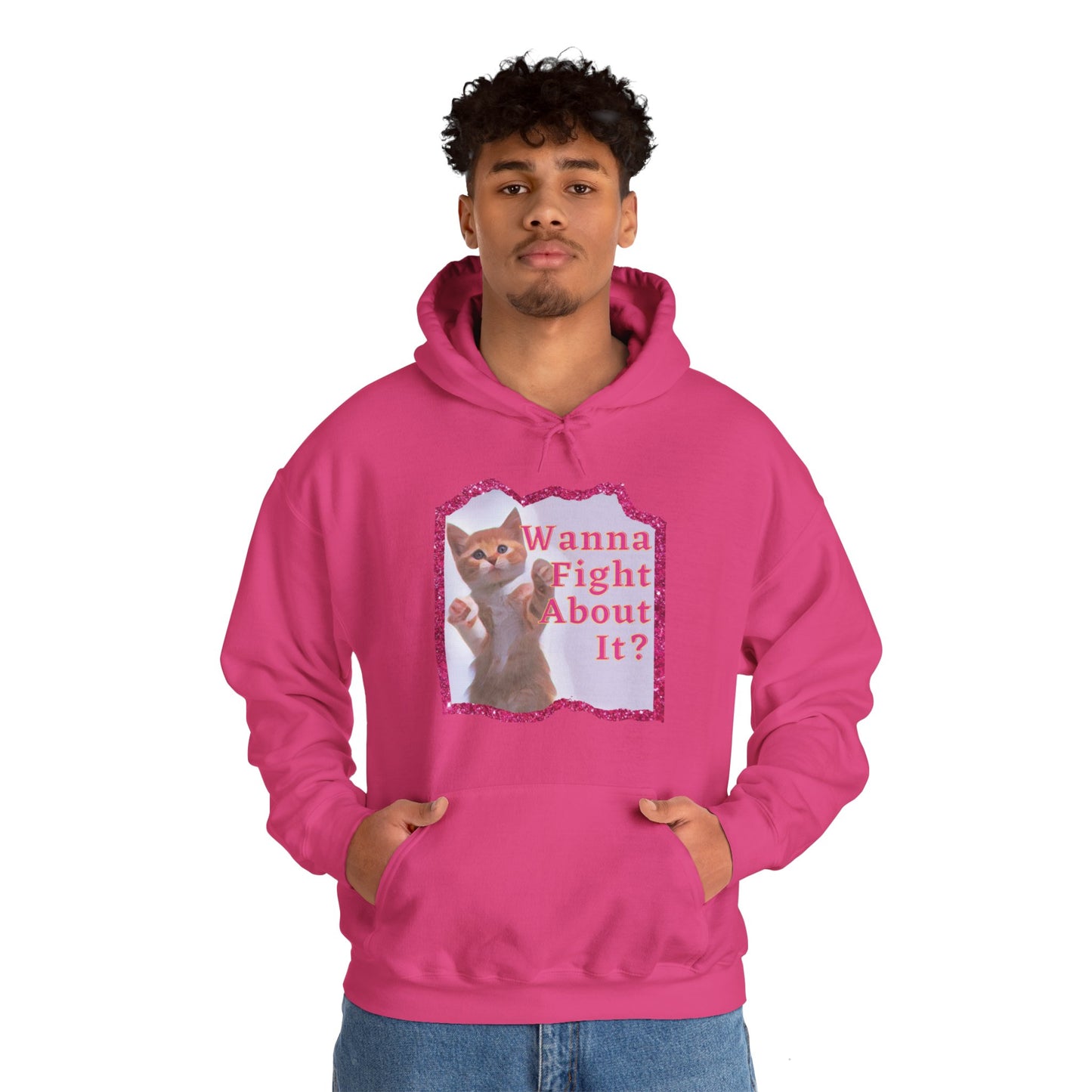 Feisty Kitty Unisex Heavy Blend™ Hooded Sweatshirt