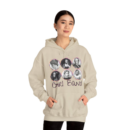 Girl Band - Famous Female Scientists Unisex Heavy Blend™ Hooded Sweatshirt