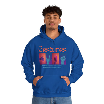 Gestures Unisex Heavy Blend™ Hooded Sweatshirt