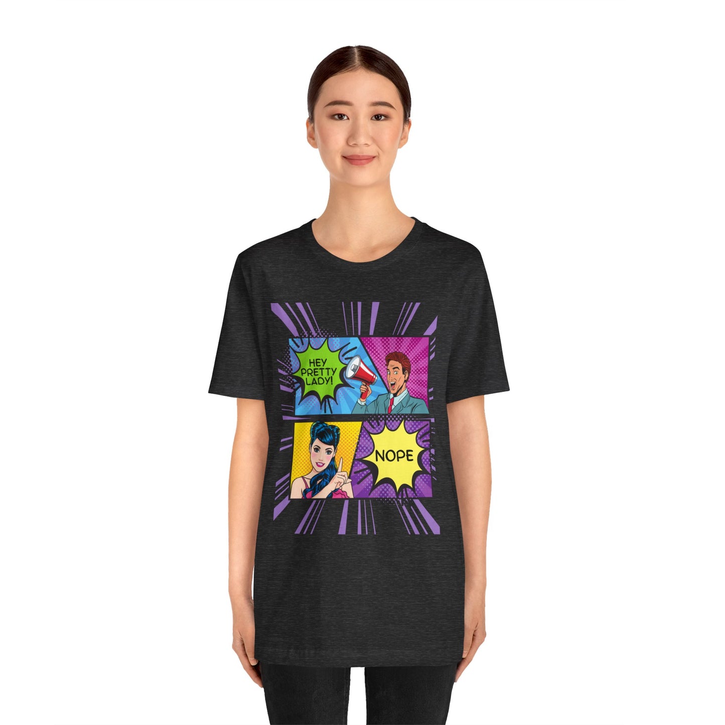 Pop Art Nope Unisex Jersey Short Sleeve Tee