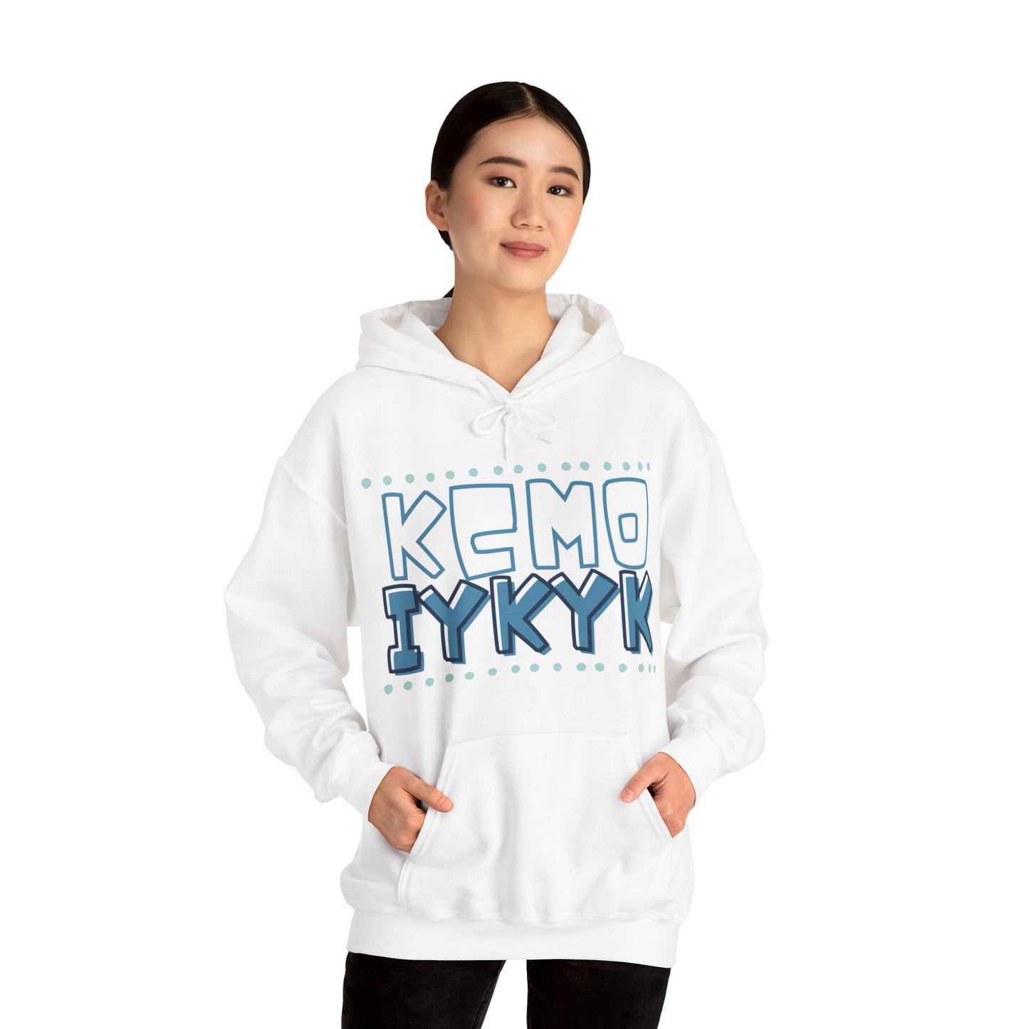 KCMO IYKYK 3 Unisex Heavy Blend™ Hooded Sweatshirt