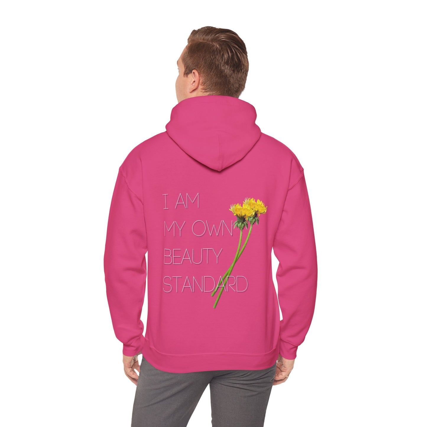 I Am My Own Beauty Standard - Dandelion Unisex Heavy Blend™ Hooded Sweatshirt