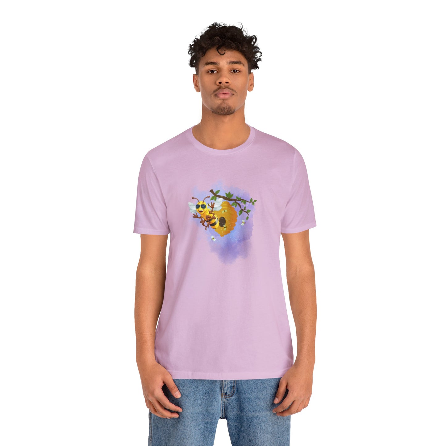 Super Cool Bee Unisex Jersey Short Sleeve Tee