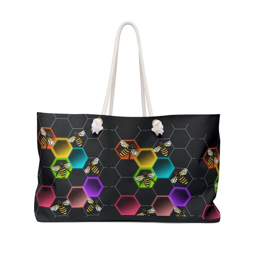 Disco Bees Weekender Bag