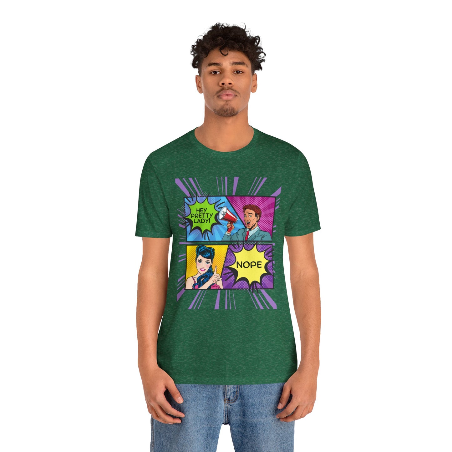 Pop Art Nope Unisex Jersey Short Sleeve Tee