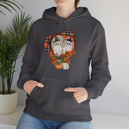 Spooky Love Fall Vibes Unisex Heavy Blend™ Hooded Sweatshirt