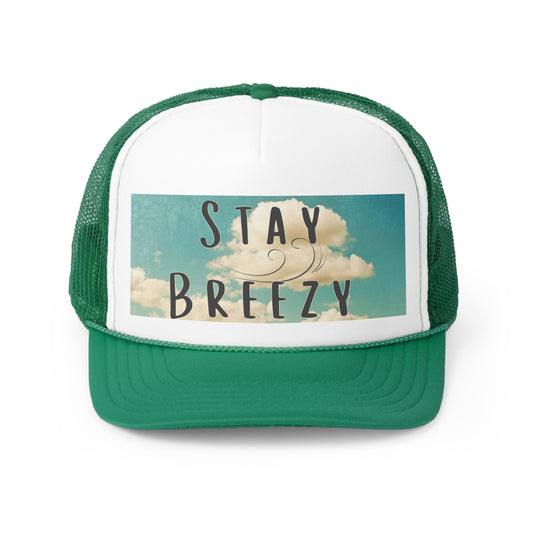 Stay Breezy Trucker Caps