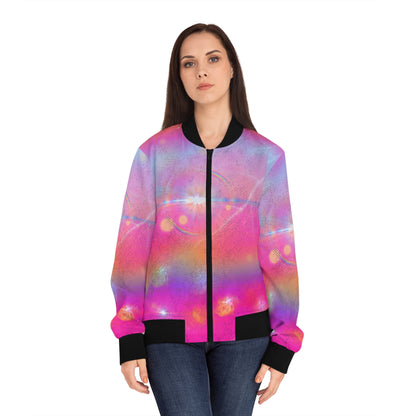 Solar Storm Women's Bomber Jacket (AOP)