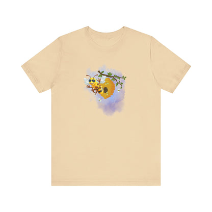 Super Cool Bee Unisex Jersey Short Sleeve Tee