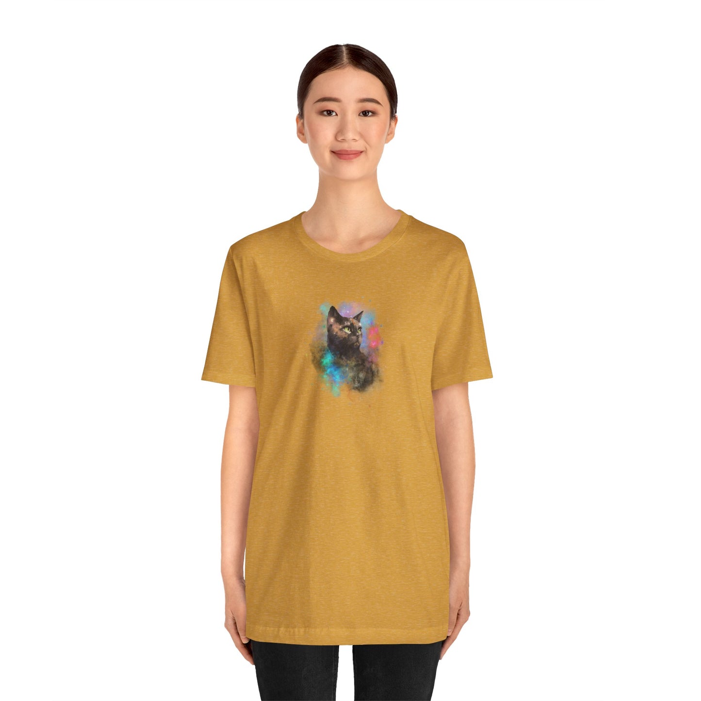 A Nebulous Mouse Kitty Unisex Jersey Short Sleeve Tee