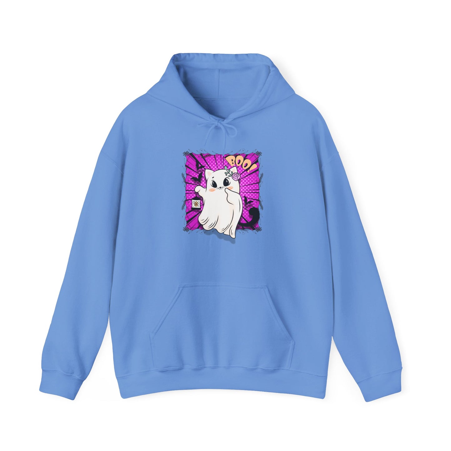 Boo Kitty Unisex Heavy Blend™ Hooded Sweatshirt