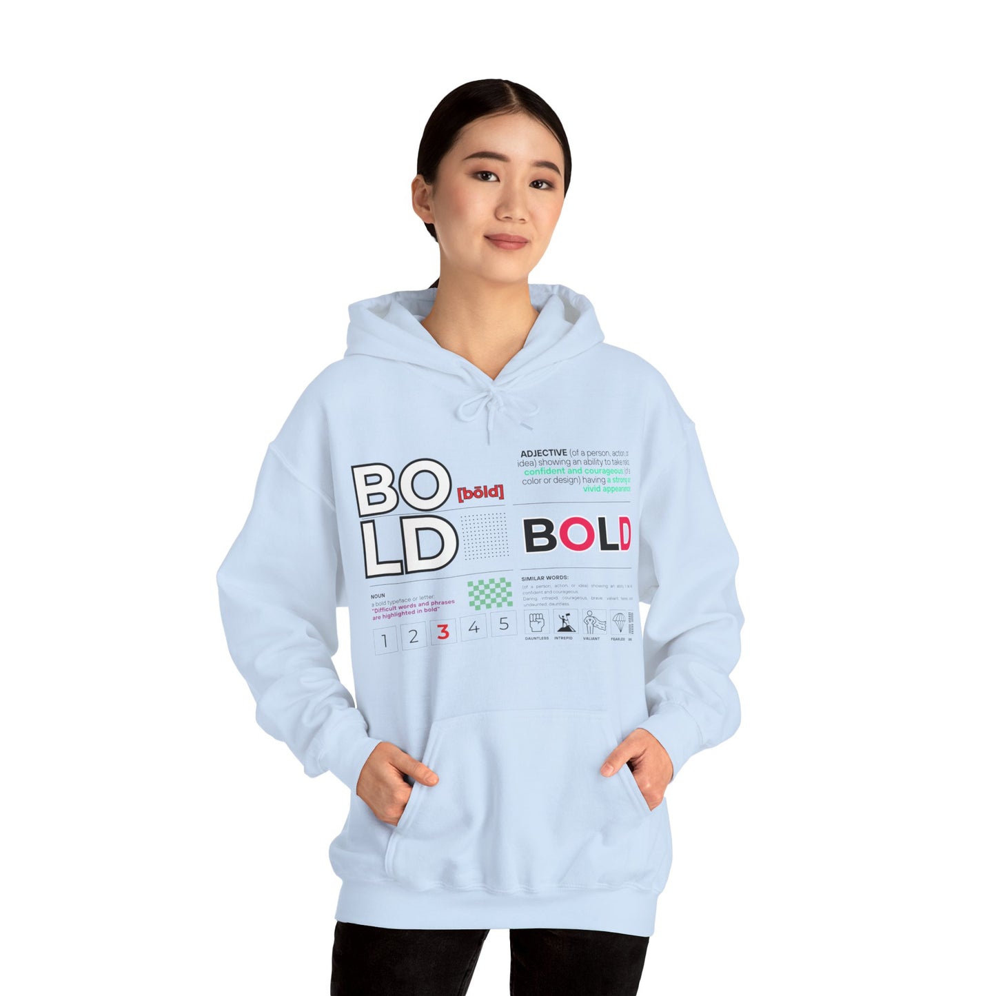 Bold Unisex Heavy Blend™ Hooded Sweatshirt