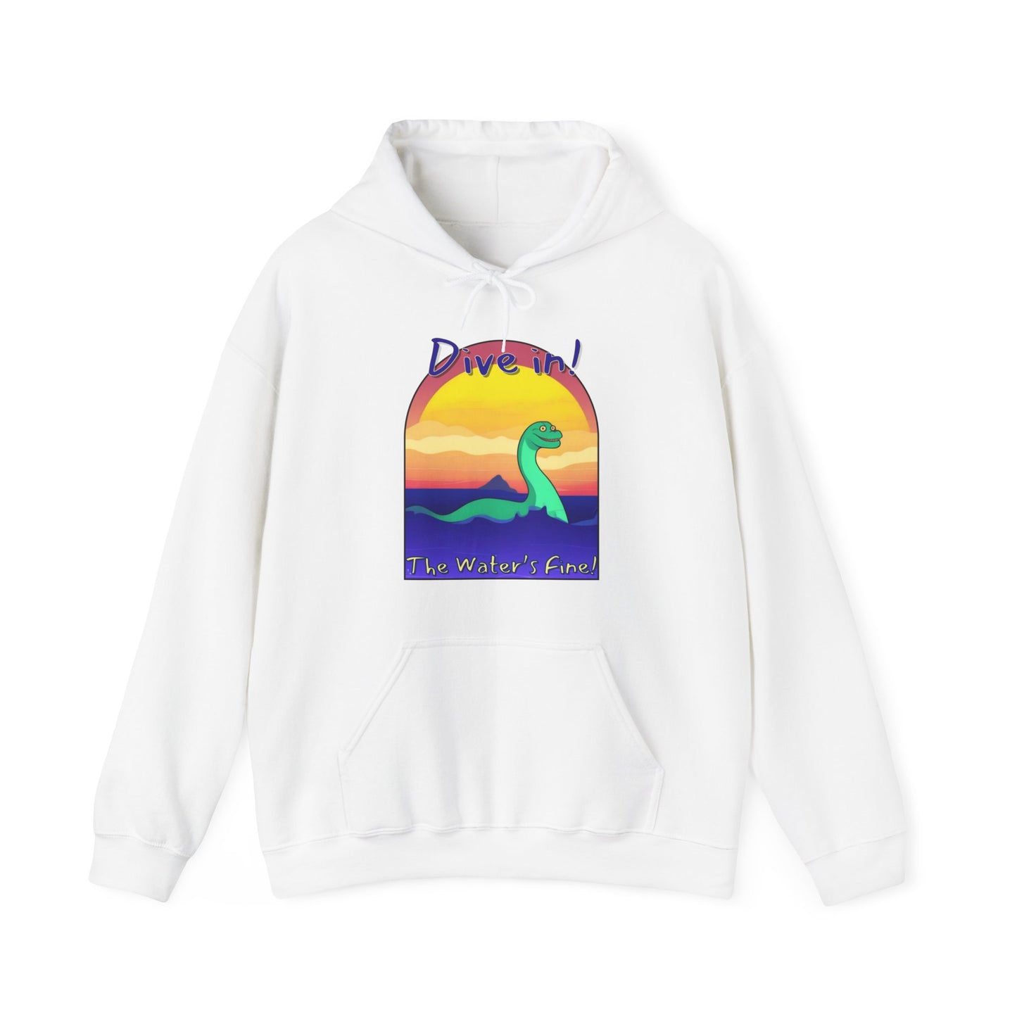 Dive In! Unisex Heavy Blend™ Hooded Sweatshirt