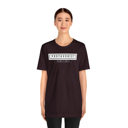 PROTAGONIST, sometimes Unisex Jersey Short Sleeve Tee