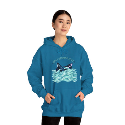 Orca Uprising Unisex Heavy Blend™ Hooded Sweatshirt