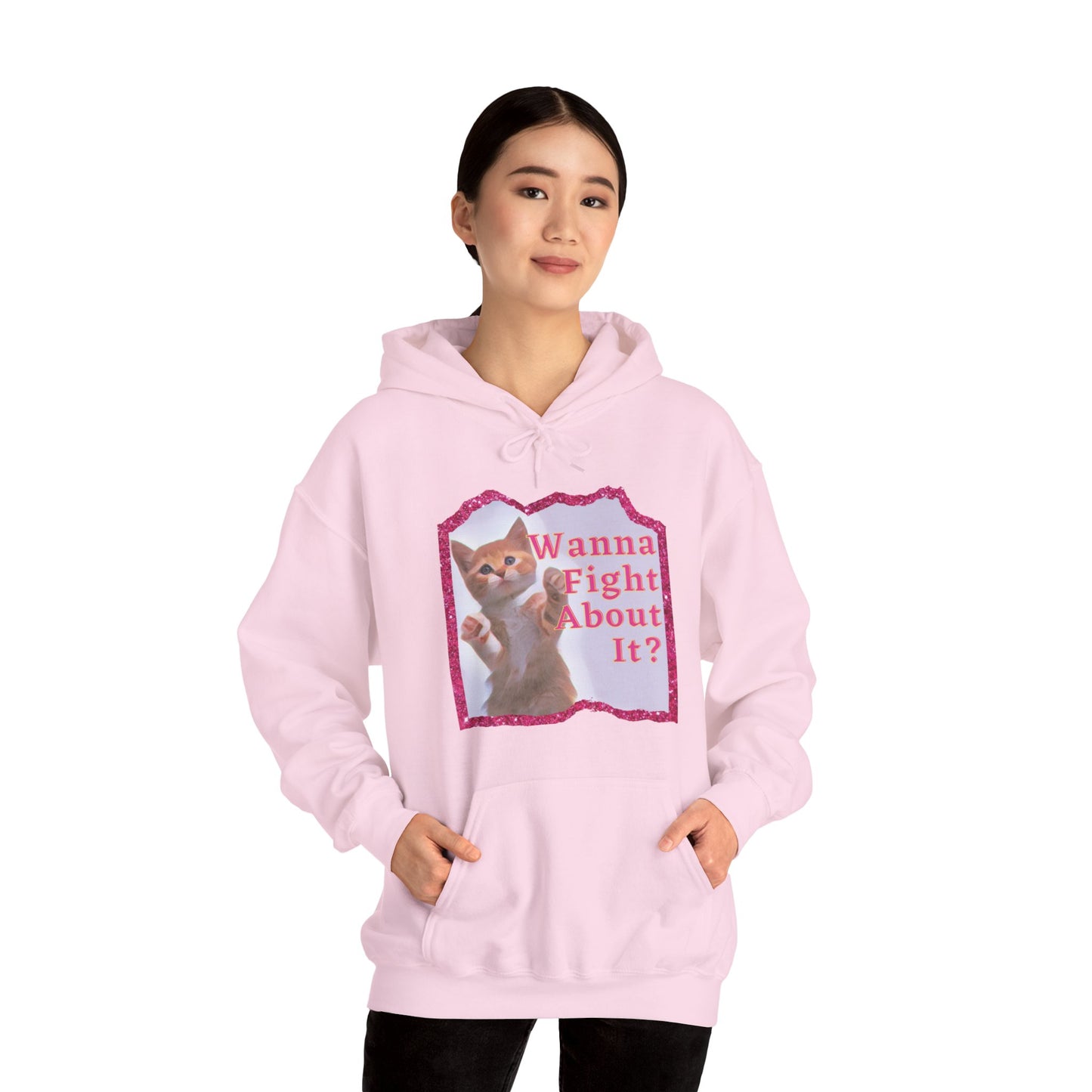 Feisty Kitty Unisex Heavy Blend™ Hooded Sweatshirt